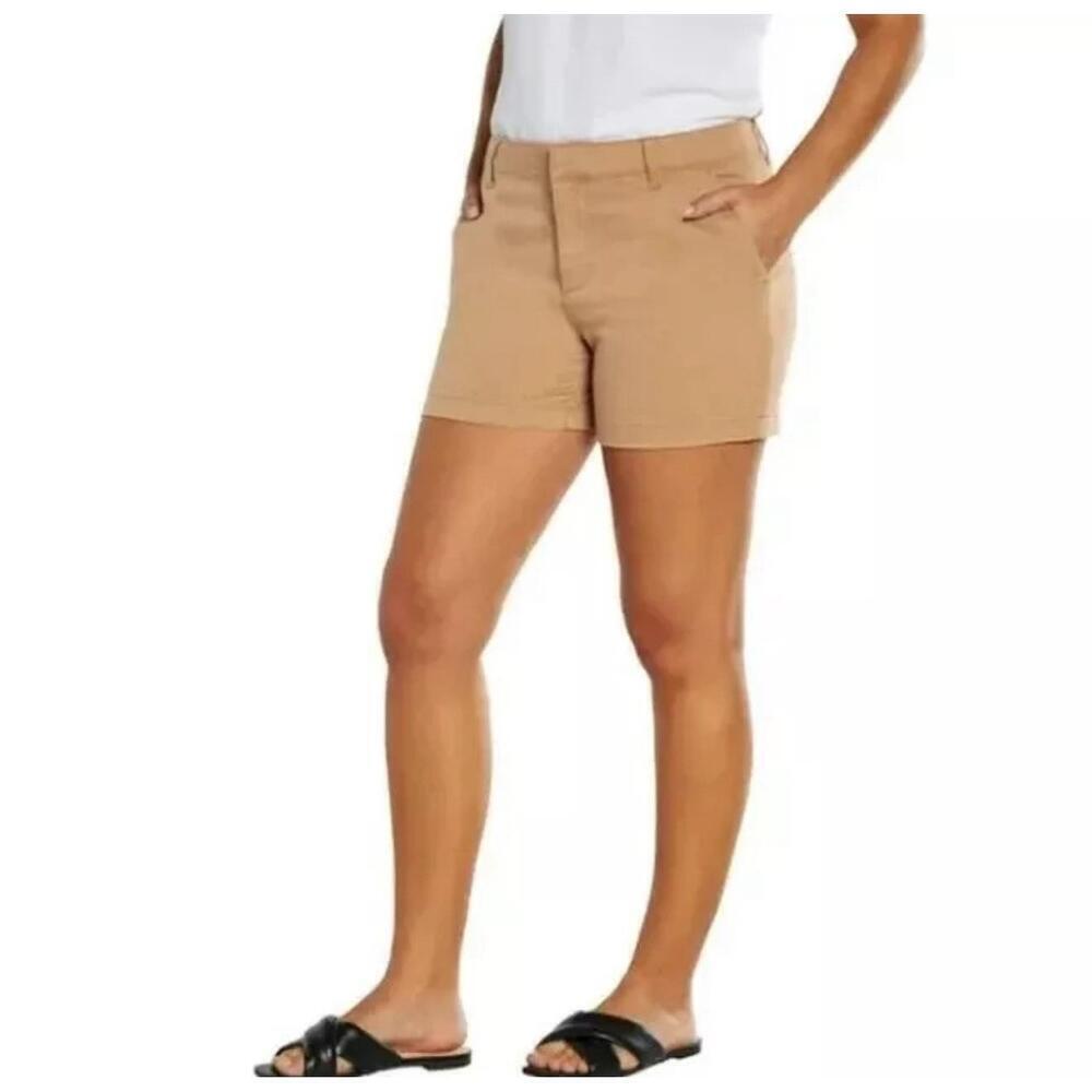 Banana Republic Ladies' Chino Shorts, Brown Size 2. AM
